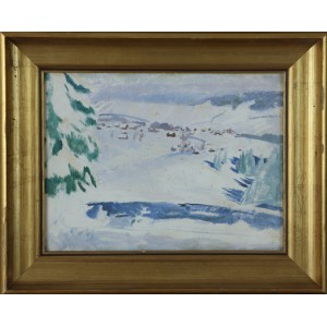 Czajkowski Stanisław  (1878-1954)  „Zima na Podhalu”