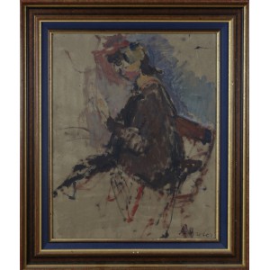 Schreter (Szreter) Zygmunt (1886-1977)   „Portret kobiety”