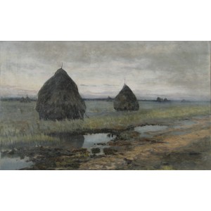 Wąsowicz Rafał (1867-1944) "Stogi siana"