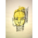 Karolina Sroka "Portret rodzinny", Litografia, 22x42 cm