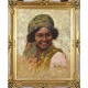 Behrmann Adolf (Abraham) (1876-1942)   „Portret kobiety” 