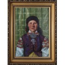 Stasiak Ludwik (1858-1924)   „Portret dziewczyny” 